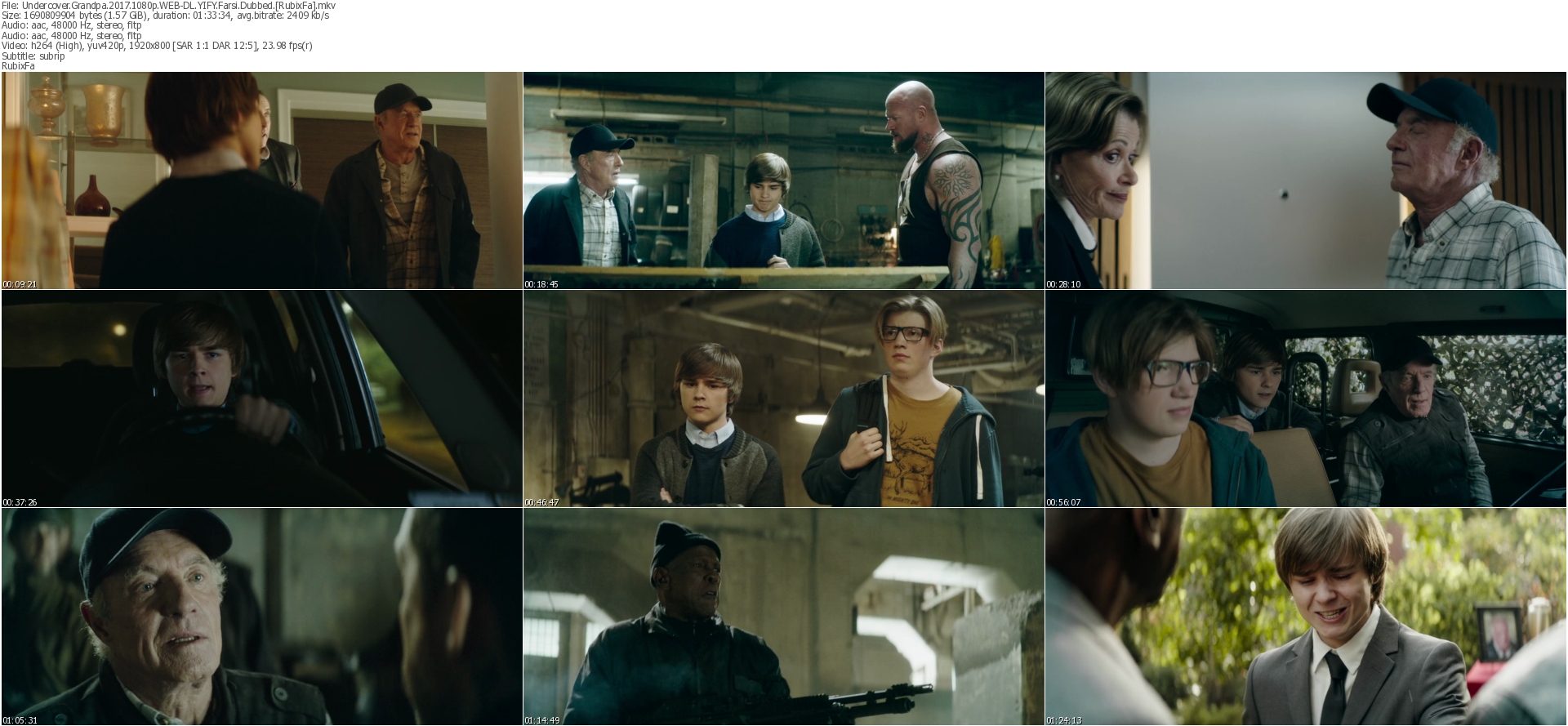 دانلود فیلم Undercover Grandpa 2017 دوبله فارسی